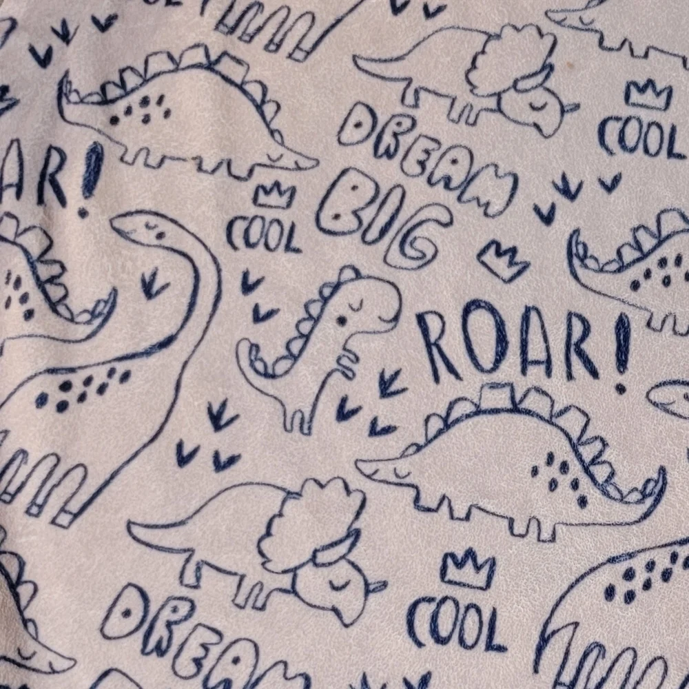 Dear Baby Gear Dinosaur Blanket Soft Plush Lovey Roar 30 x 40 T07